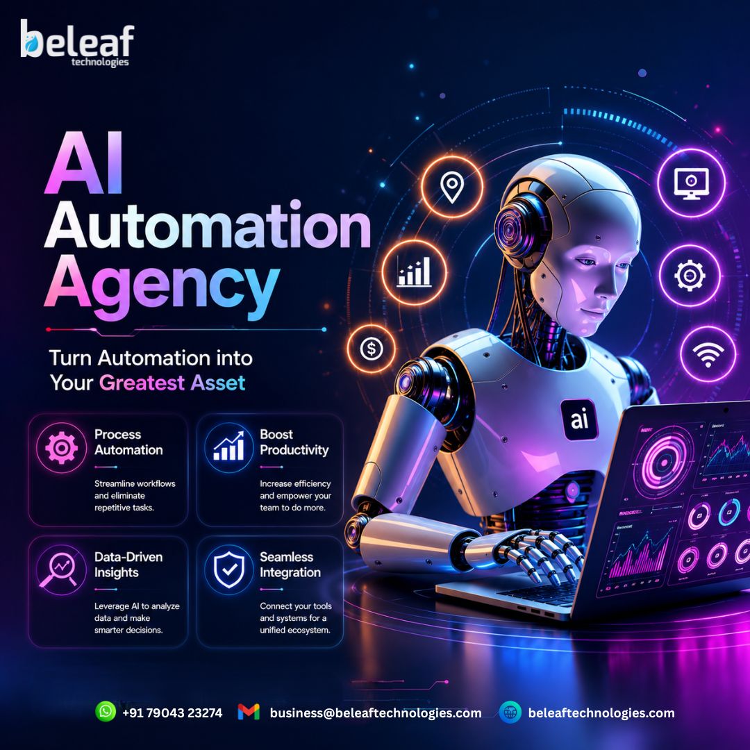 Turn Automation into Your Greatest Asset With AI Automation Agency